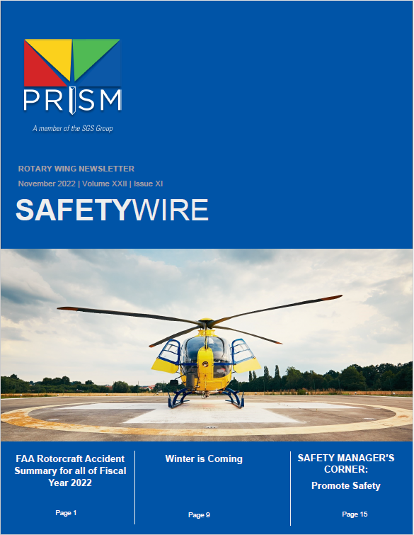 NOV 2022 Rotary Wing Safety Wire Newsletter