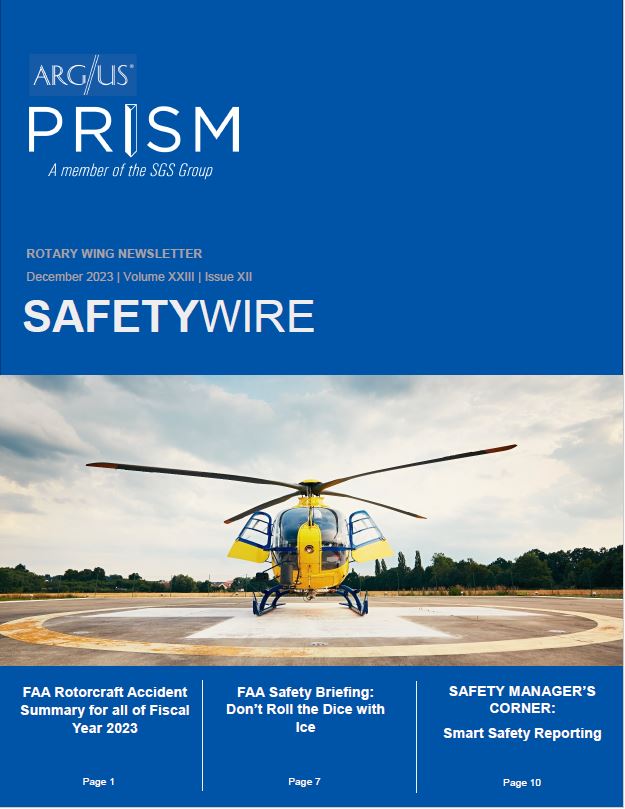 December 2023 Rotary Wing Newsletter