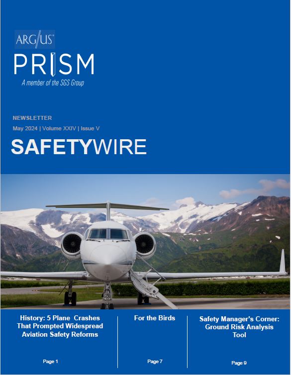 May 2024 Fixed Wing Safety Wire Newsletter