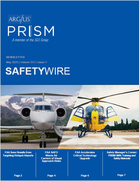 May 2025 – PRISM SafetyWire