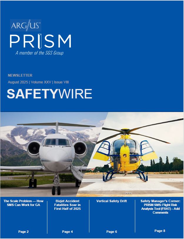 August 2025 – PRISM SafetyWire
