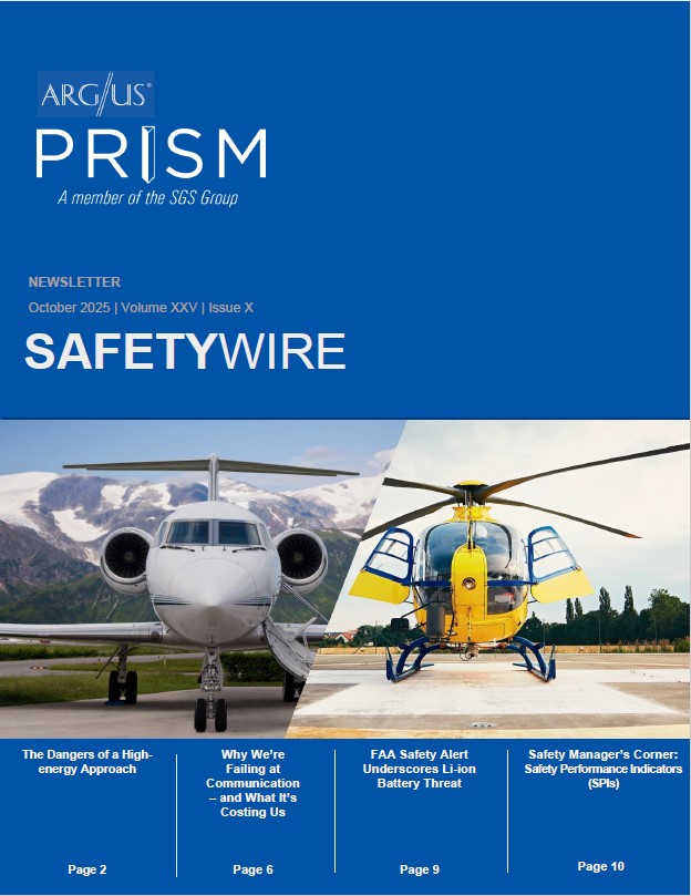 October 2025 – PRISM SafetyWire