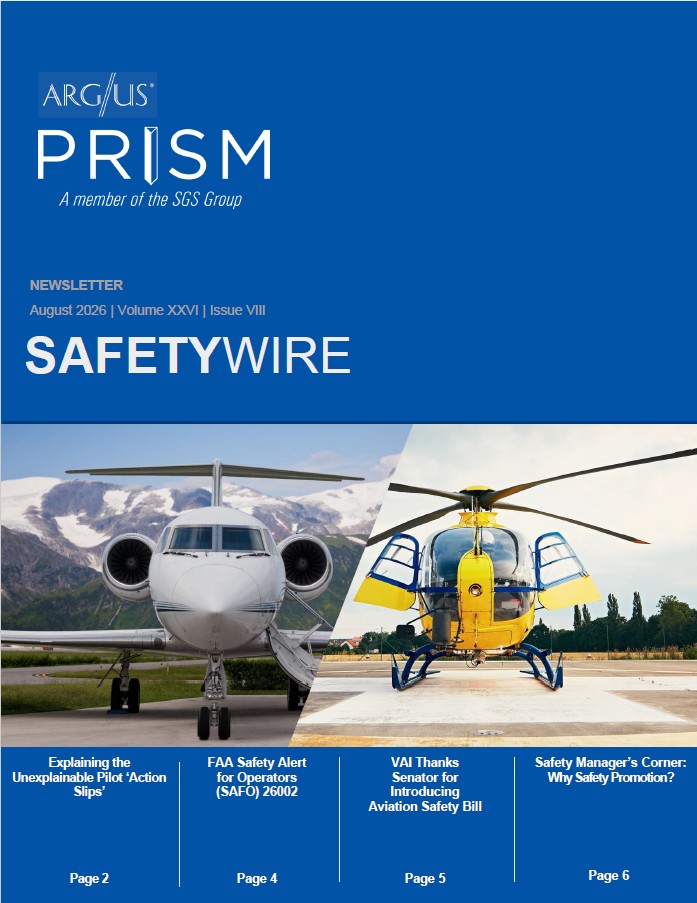 August 2026 – PRISM SafetyWire